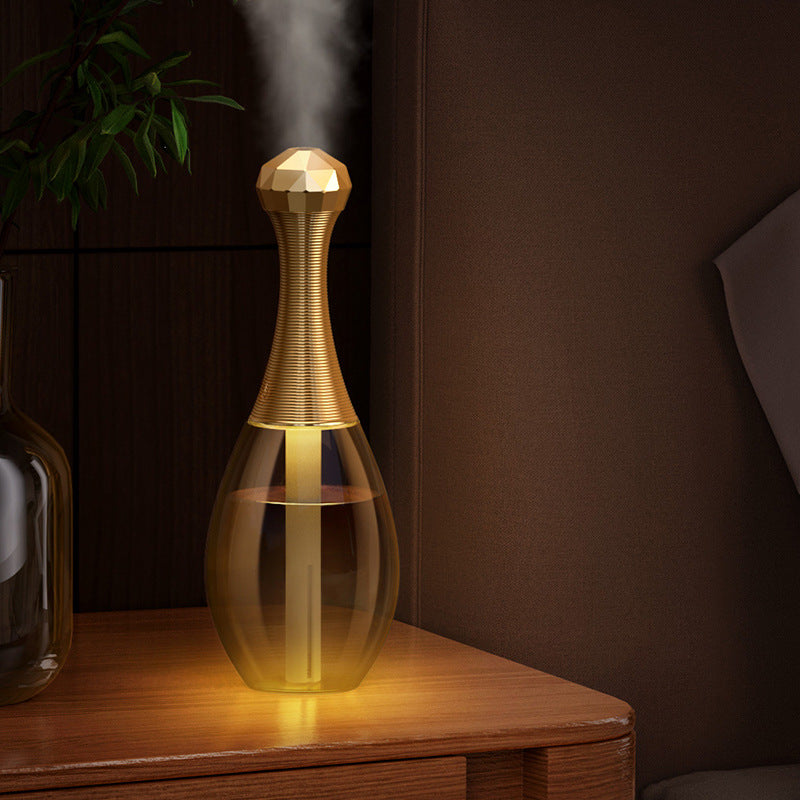 Mini USB Perfume Humidifier – Silent Portable Aroma Diffuser for Home & Office
