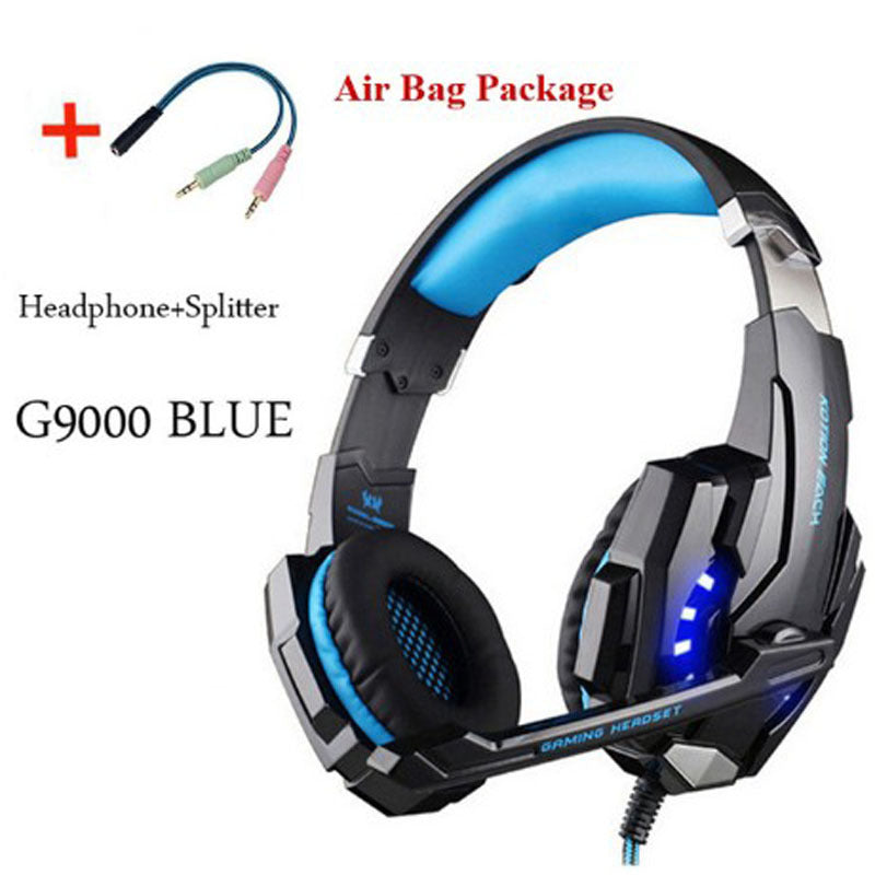Pro Wired Gaming Headset – Surround Sound Headphones with Mic for PC & Console