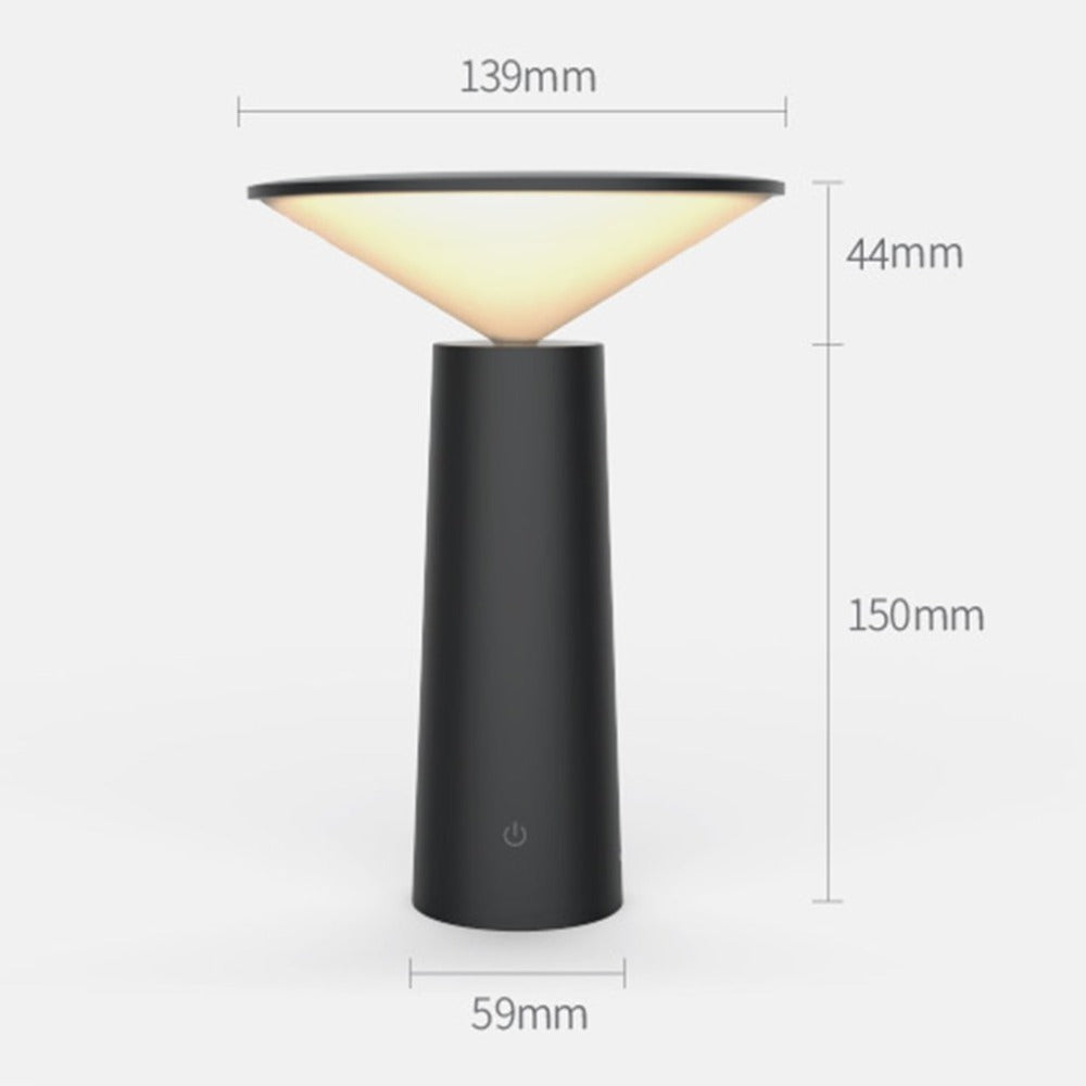 USB LED Table Lamp – Touch Sensor Reading Light for Desk & Bedroom