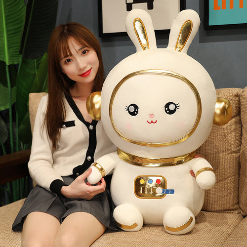 Astronaut Space Rabbit Plush Toy – Cute Action Figure Doll for Kids & Gifts