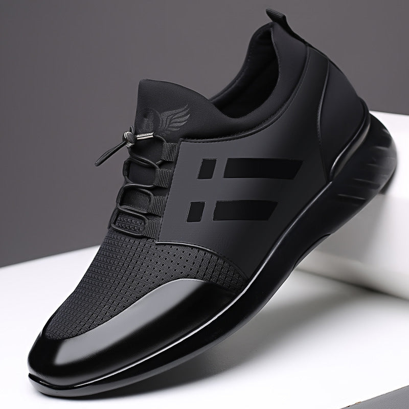 Korean Version Casual Sneakers – Lightweight Flying Woven Sports Shoes
