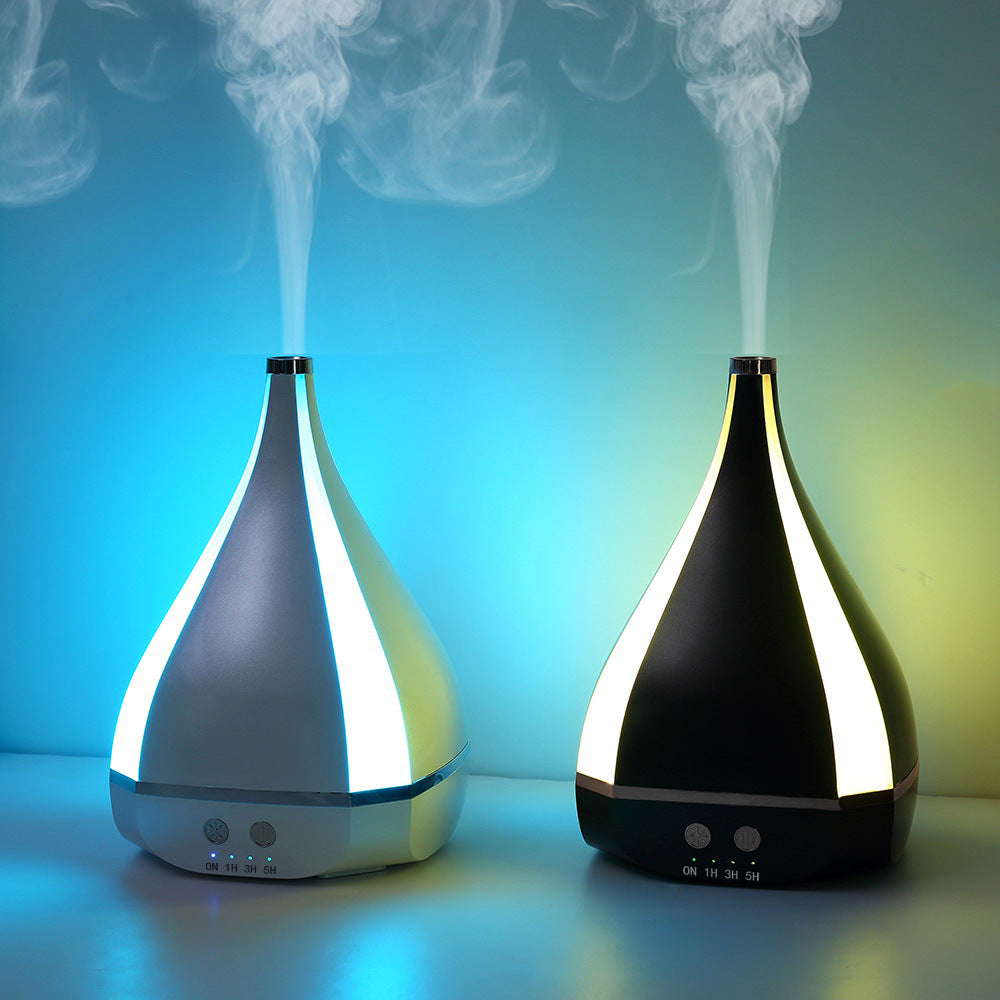 New Vase Style Aroma Diffuser – 7-Color LED Ultrasonic Humidifier