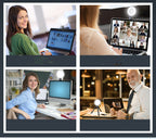 USB LED Selfie Ring Light – 4 Inch Dimmable Light for Streaming & Video Calls