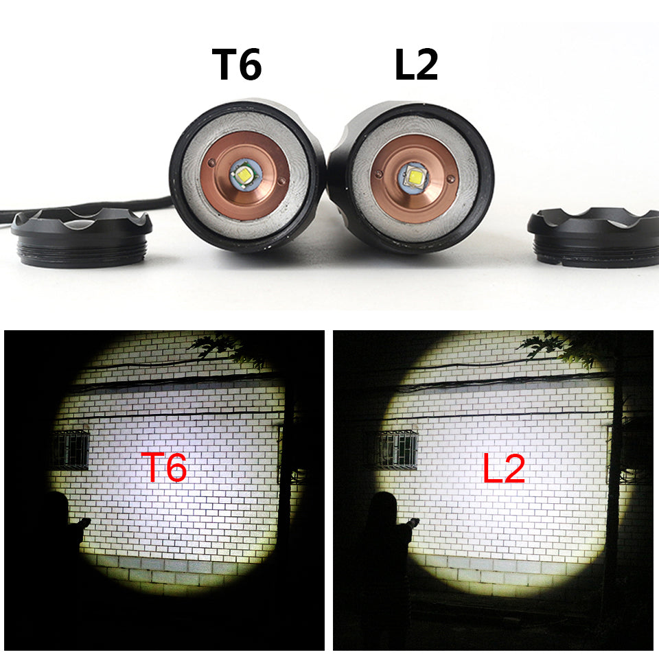 Super Bright LED Flashlight – Rechargeable Waterproof Tactical Torch for Camping & Home