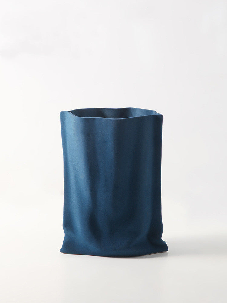 Electroplated Silver Ceramic Vase – Dried Flowers Floral Home Decor