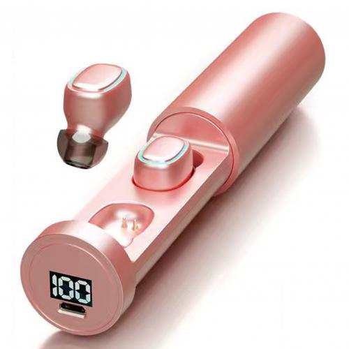 Wireless TWS Earbuds – Bluetooth 5.0 HiFi Stereo with Touch Control & LED Display