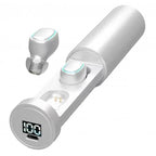 Wireless TWS Earbuds – Bluetooth 5.0 HiFi Stereo with Touch Control & LED Display