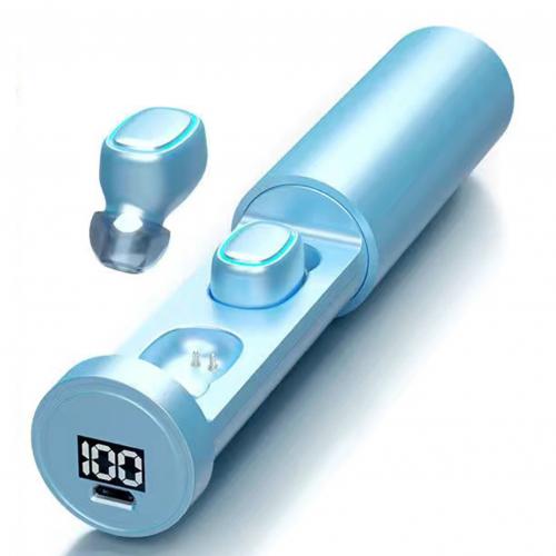 Wireless TWS Earbuds – Bluetooth 5.0 HiFi Stereo with Touch Control & LED Display