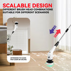 Electric Spin Scrubber – 7-in-1 Cleaning Brush for Bathroom, Tile & Kitchen