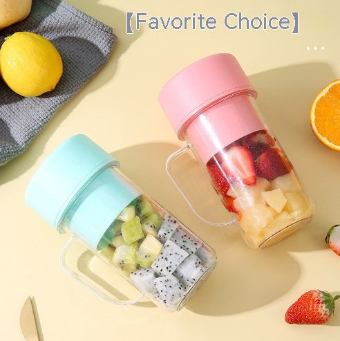 Portable Mini Blender – USB Rechargeable Smoothie Mixer for Travel & Home