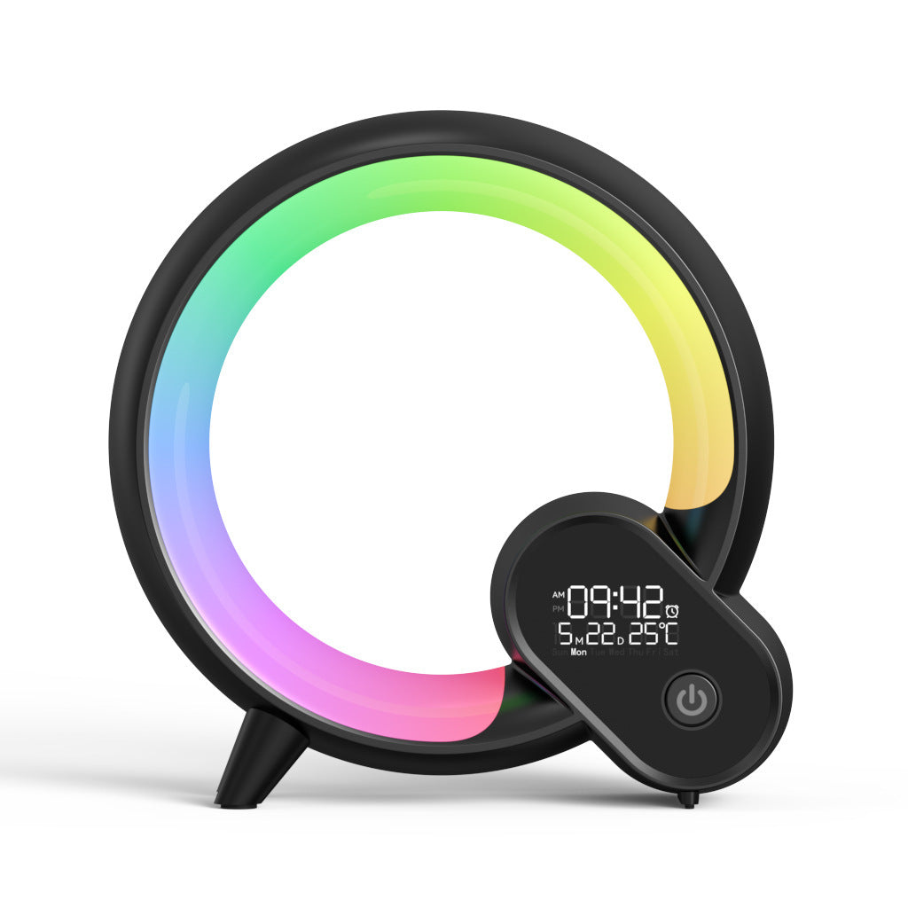 Smart Sunrise Alarm Clock – Bluetooth Audio, Colorful Atmosphere Light & Digital Display