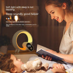 Smart Sunrise Alarm Clock – Bluetooth Audio, Colorful Atmosphere Light & Digital Display