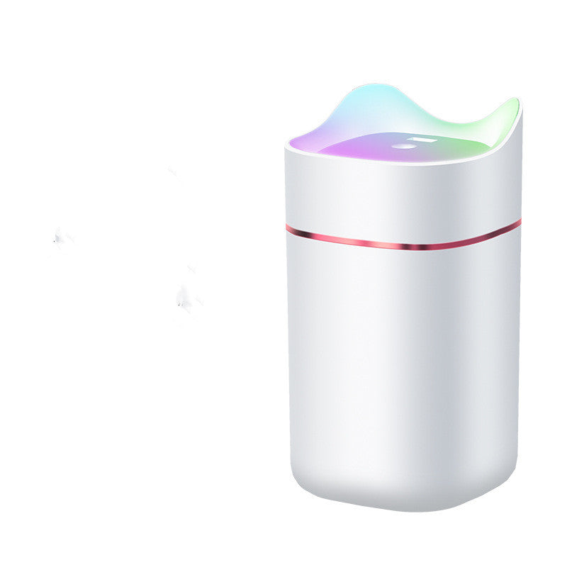 Colorful Desktop Humidifier – USB Air Mist & LED Night Light for Room