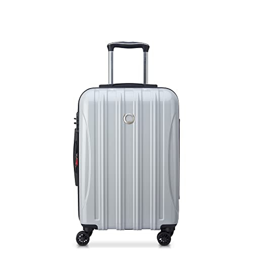 DELSEY PARIS Helium Aero Hardside Expandable Luggage with Spinner Wheels, Blue Cobalt, Checked-Large 28 Inch