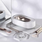 Ultrasonic Cleaner 45000Hz – Portable Cleaning Machine for Jewelry, Glasses & Watches