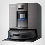 ECOVACS DEEBOT X11 OmniCyclone Robot Vacuum and Mop, PowerBoost Charging, OZMO Roller 2.0 Instant Self-Washing Mop, 19,500Pa Blast Suction, Bagless OmniCyclone Station, AIVI 3D Smart Navigation