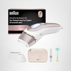 Braun Smart IPL, Vogue’s Best Hair Removal Device, Skin i·Expert Pro 7: at Home Laser Hair Removal, Permanent Visible Hair Reduction, Free App, Venus Razor, 2 Smart Head, Facial Trimmer, IPL7219