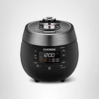 Cuckoo CRP-RT0609FW 6 cup Twin Pressure Plate Rice Cooker & Warmer with High Heat, GABA, Mixed, Scorched, Turbo, Porridge, Baby Food, Steam (Hi/Non Press.) and more, Made in Korea (White)