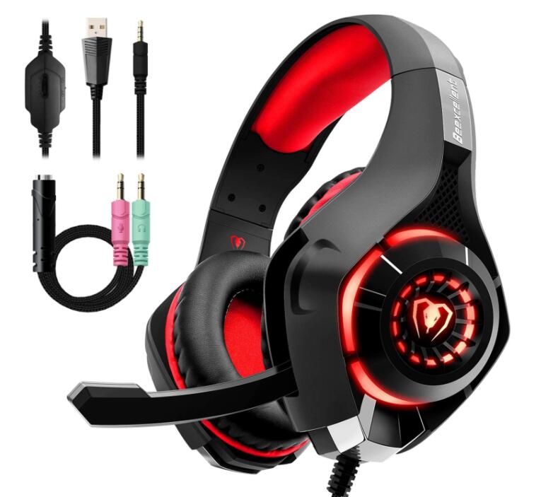 Pro Gaming Headset – Noise Cancelling Headphones with Mic for Gamers