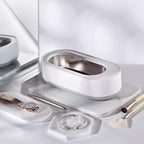 Ultrasonic Cleaner 45000Hz – Portable Cleaning Machine for Jewelry, Glasses & Watches