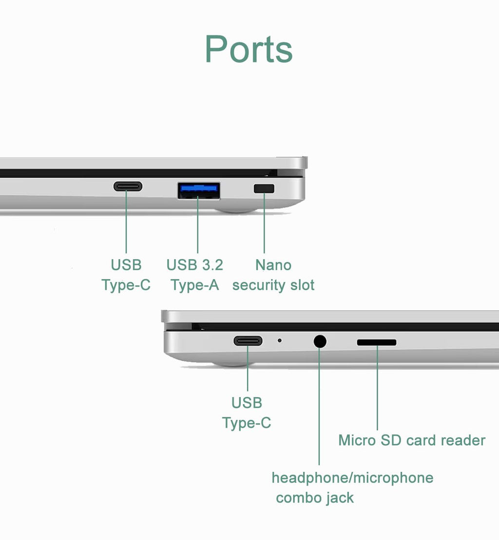 Samsung 14" Galaxy Chromebook Go Laptop PC Computer, Intel Celeron N4500 Processor, 4GB RAM, 64GB Storage, ChromeOS, XE340XDA-KA2US, Student Laptop, Silver