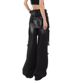 Baggy Jeans for Women Men Ripped Straight Leg Pants High Waisted Distressed Jeans Y2K Grunge Summer Clothes.