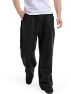 Men's Baggy Sweatpants Wide Leg Lounge Sweat Pants with Pockets