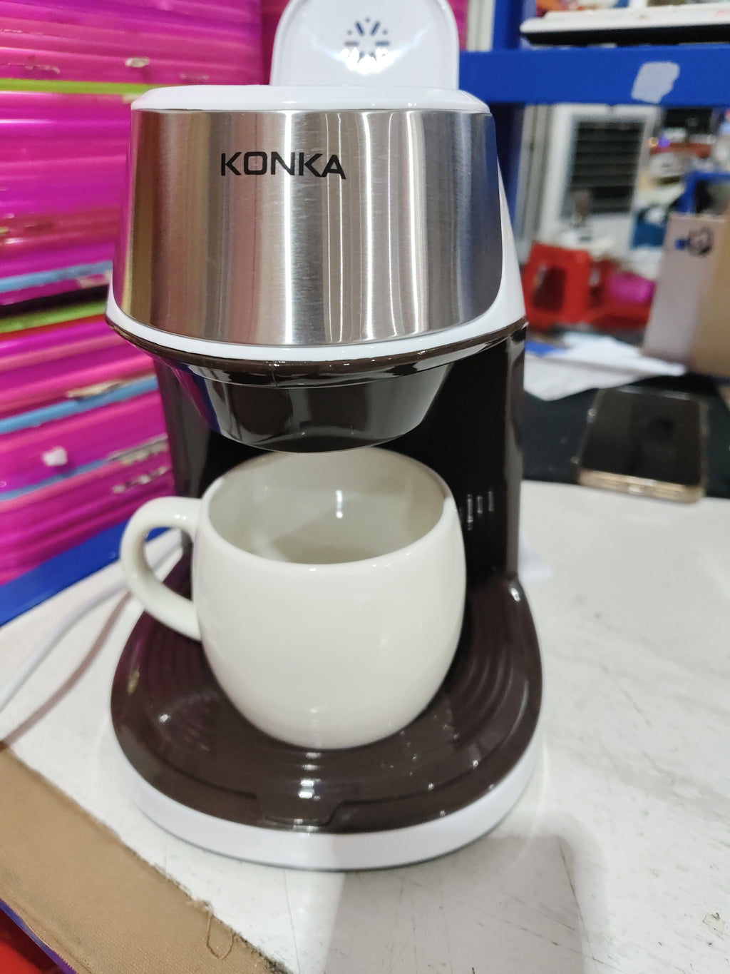 Mini Coffee Machine – Fully Automatic Portable Coffee Maker for Home & Travel