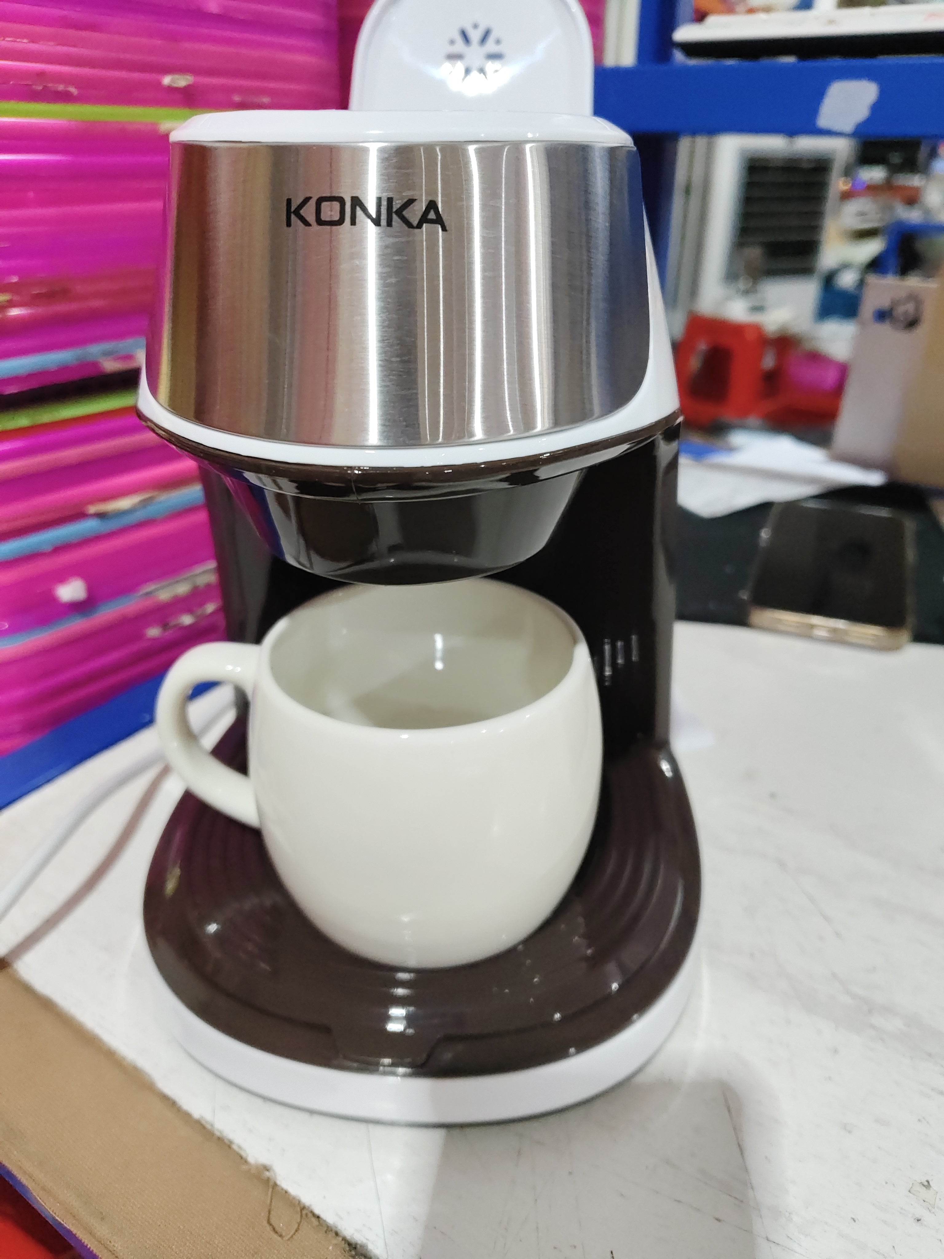 Mini Coffee Machine – Fully Automatic Portable Coffee Maker for Home & Travel