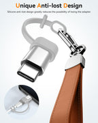 Temdan 4 Pack Lightning to USB C Adapter for iPhone 15/16/17 Pro/17 Pro Max,for iPhone 17/16 Charger,17/16 Accessories,Fast Charging & Data Transfer,USB C Charger Connector Cable,Not for Audio/OTG