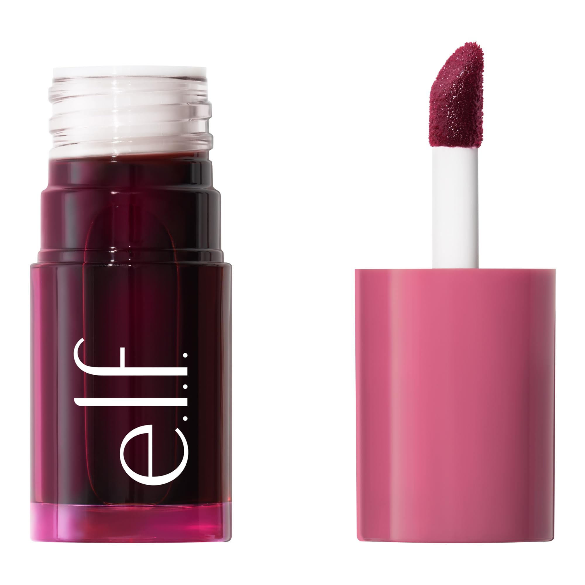 e.l.f. Sheer For It Blush Tint, Multi-Use, Long-Lasting Lip & Cheek Makeup, Creates A Natural Flush Finish, Vegan & Cruelty-Free, Cherry Cola