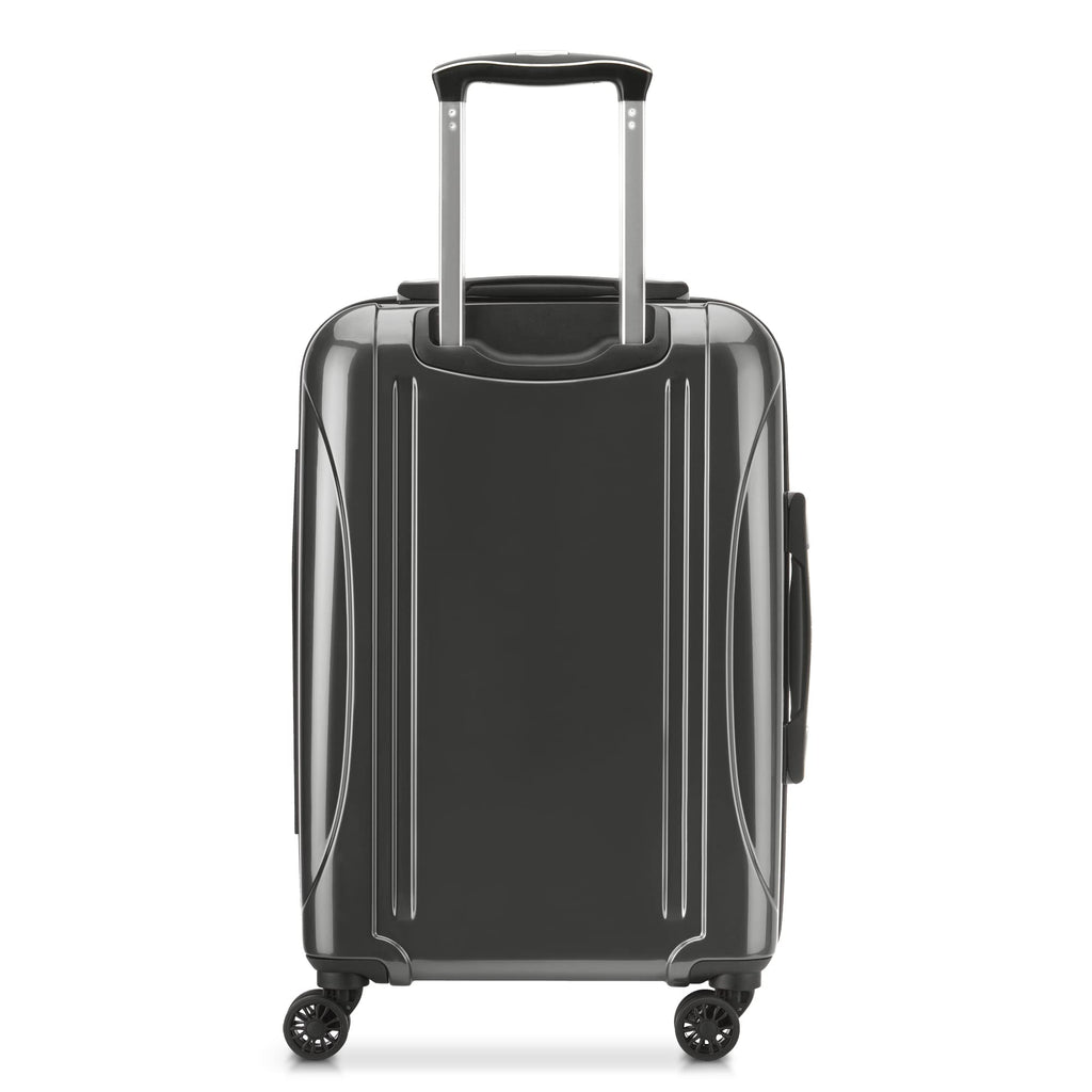 DELSEY PARIS Helium Aero Hardside Expandable Luggage with Spinner Wheels, Blue Cobalt, Checked-Large 28 Inch