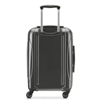 DELSEY PARIS Helium Aero Hardside Expandable Luggage with Spinner Wheels, Blue Cobalt, Checked-Large 28 Inch