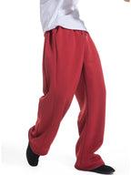 Men's Baggy Sweatpants Wide Leg Lounge Sweat Pants with Pockets