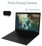 Samsung 14" Galaxy Chromebook Go Laptop PC Computer, Intel Celeron N4500 Processor, 4GB RAM, 64GB Storage, ChromeOS, XE340XDA-KA2US, Student Laptop, Silver