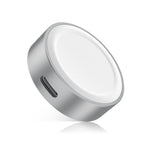 Ruxely Magnetic Charger for Apple Watch,Portable Wireless Fast iWatch Charger Adapter with USB C & iPhone Power Port,Short Apple Watch Charging Cable for iWatch Series 11 10 9 8 7 6,Ultra 3,42/46/44mm