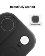 Belkin 3-in-1 MagSafe-Compatible iPhone Charger - Foldable Magnetic Qi2 Certified, MagSafe Charging Station for Phone, Apple Watch, AirPods - Wireless for Multiple Devices