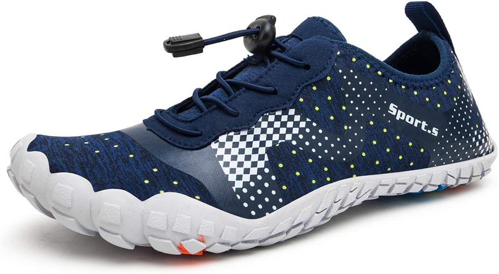 Water Shoes for Men Barefoot Quick-Dry Aqua Sock Outdoor Athletic Sport Shoes for Kayaking, Boating, Hiking, Surfing, Walking