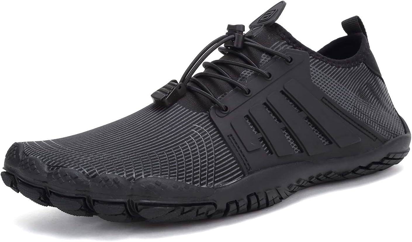 Water Shoes for Men Barefoot Quick-Dry Aqua Sock Outdoor Athletic Sport Shoes for Kayaking, Boating, Hiking, Surfing, Walking