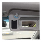 2Pack Adhesive Phone Pocket,Cell Phone Stick On Card Wallet Sleeve,Credit Cards/ID Card Holder Sticker for Back of iPhone,Android and All Smartphones-Black&Grey