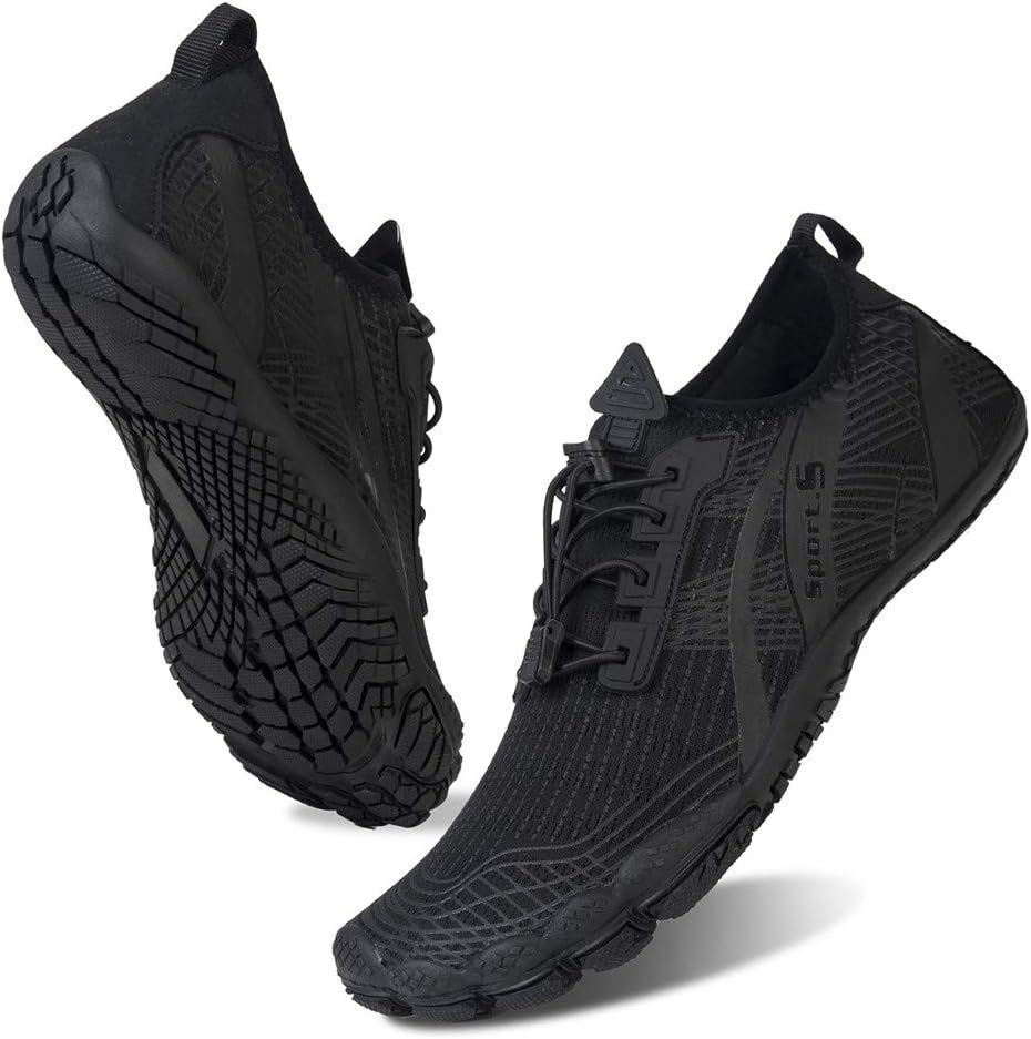 Water Shoes for Men Barefoot Quick-Dry Aqua Sock Outdoor Athletic Sport Shoes for Kayaking, Boating, Hiking, Surfing, Walking