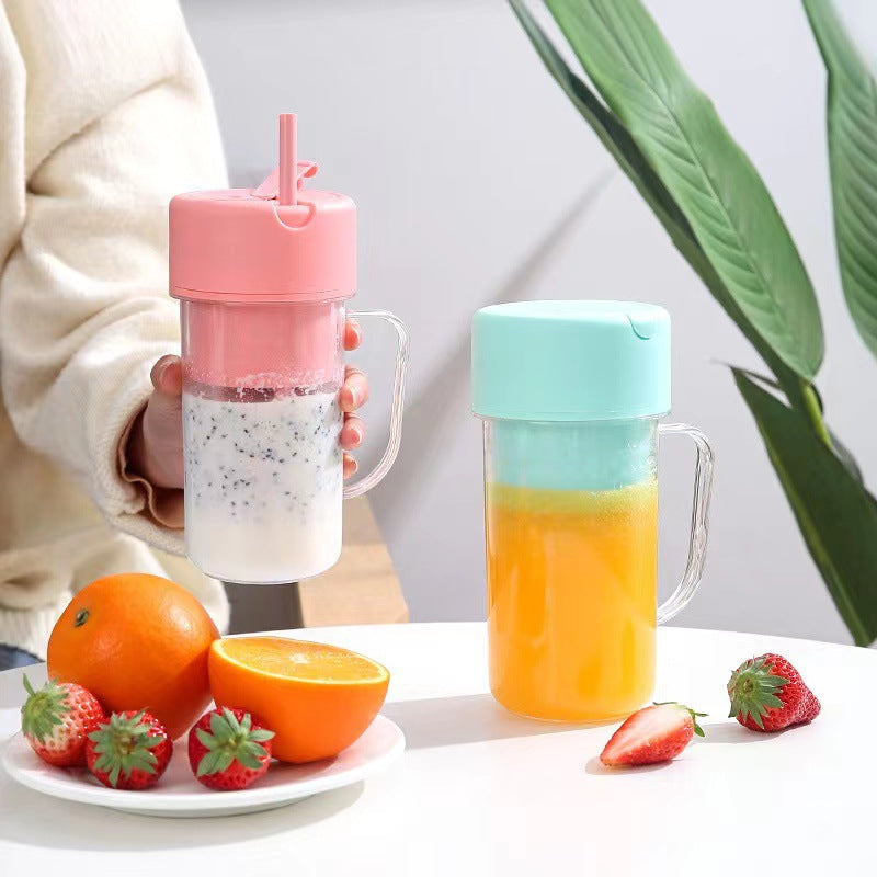 Portable Mini Blender – USB Rechargeable Smoothie Mixer for Travel & Home