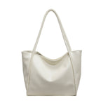 Women’s Soft Leather Tote Bag – Large Capacity Shoulder Bag for Work & Travel