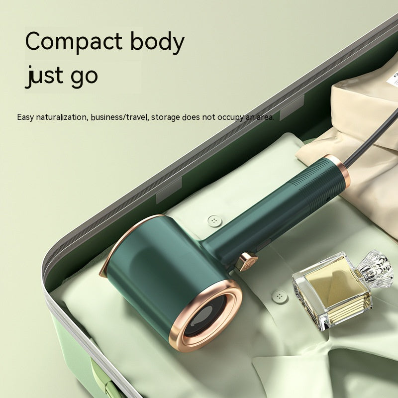 Travel Garment Steamer – Mini Handheld Fabric Iron for Quick Wrinkle Removal
