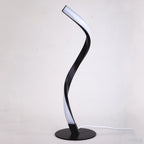 Snake Design Table Lamp – Spiral LED Night Light for Bedroom Decor