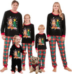 WephuPSho Christmas Family Matching Pajamas, Festive Xmas Jammies Sets for the Whole Family, Holiday Pjs Christmas