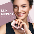 Cordless Electric Shaver for Women: Mini Electric Razors with LED Display - Rechargeable Bikini Trimmer - IPX7 Waterproof Wet Dry Face Razor for Body Pubic Leg