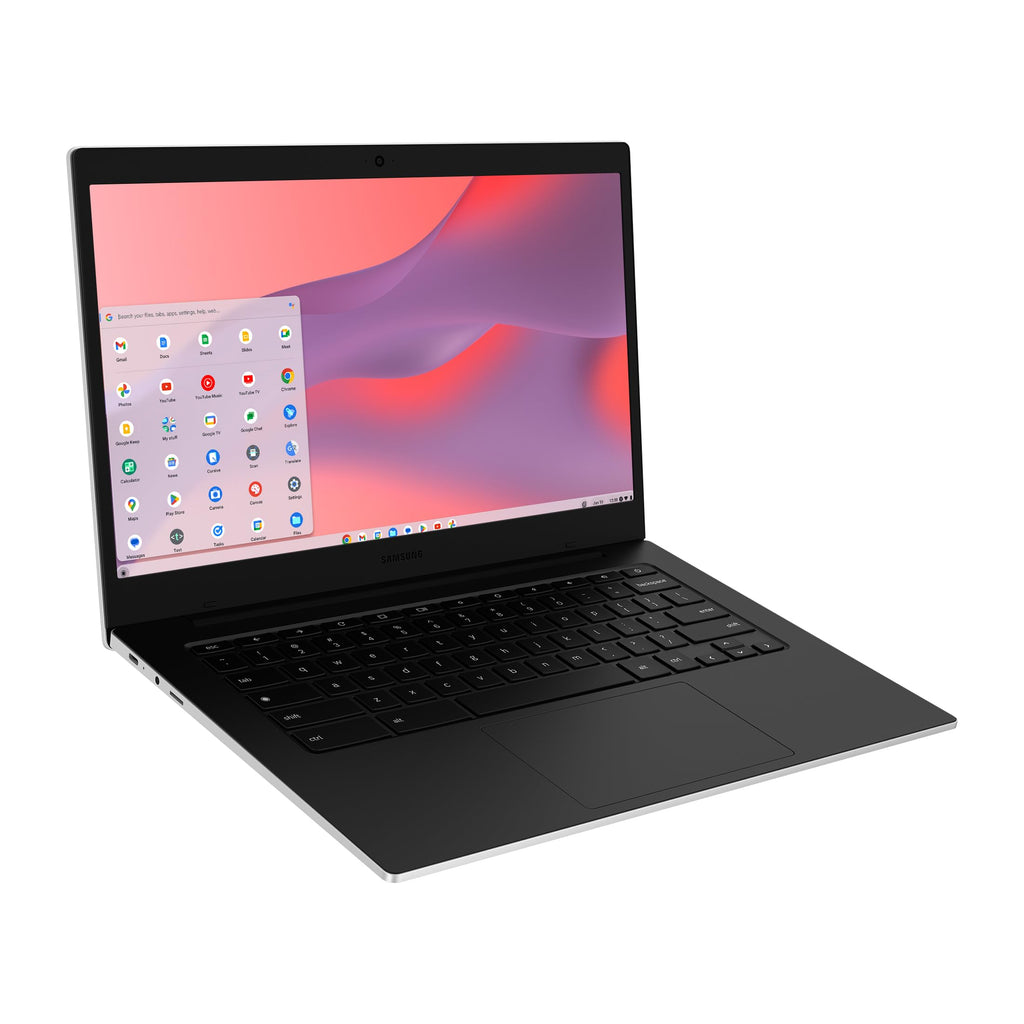Samsung 14" Galaxy Chromebook Go Laptop PC Computer, Intel Celeron N4500 Processor, 4GB RAM, 64GB Storage, ChromeOS, XE340XDA-KA2US, Student Laptop, Silver