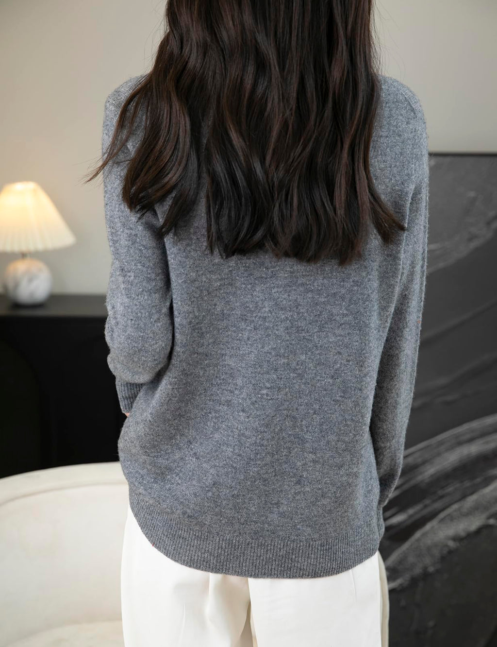 Chanyarn Women's Turtleneck 100% Merino Wool 2025 First-Line Ready to Wear Fall Winter Seamless Knit Pullover Sweater