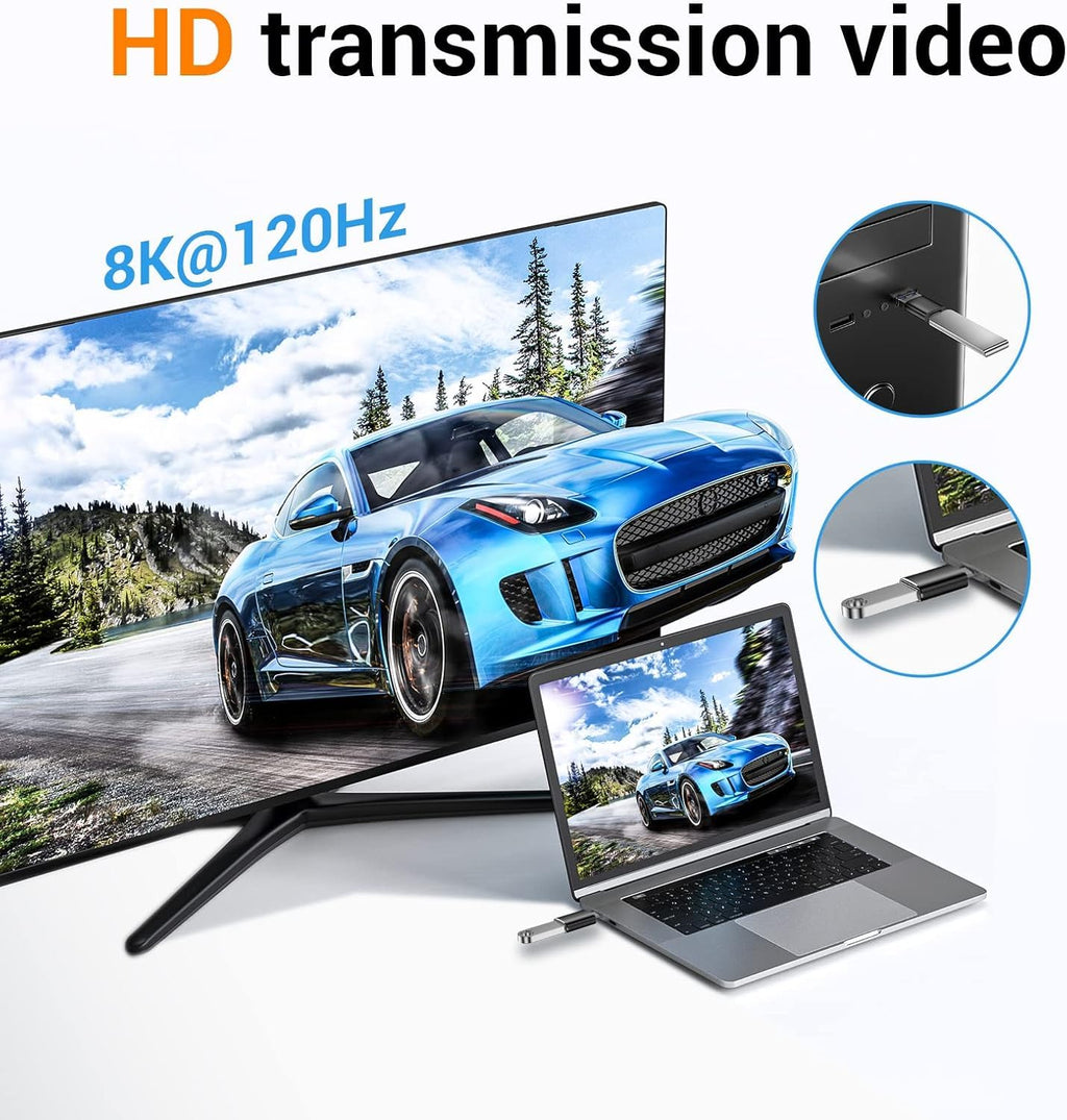 Temdan 4 Pack Lightning to USB C Adapter for iPhone 15/16/17 Pro/17 Pro Max,for iPhone 17/16 Charger,17/16 Accessories,Fast Charging & Data Transfer,USB C Charger Connector Cable,Not for Audio/OTG